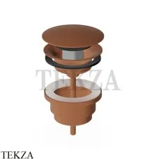 Zucchetti Донный клапан универсальный R97778.XSP91, matt copper PVD