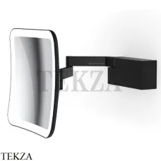 Decor Walther VISION S Косметическое зеркало, 5х увеличение, от сети 0123260, черный матовый