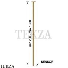 Gessi 316 FLESSA Потолочный электронный смеситель, под размер 54026-727, Brushed Brass