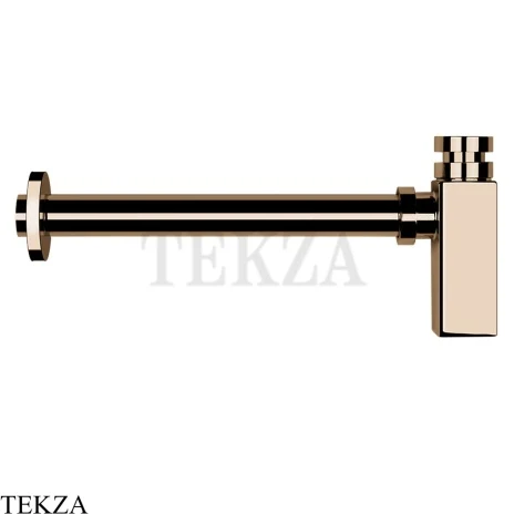 Gessi TOTAL LOOK Сифон для раковины бутылочный 01410-030, медь глянец