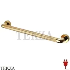 Margaroli Luce Полотенцесушитель-штанга 521/G-45 электрический 521G4501GD, золото глянец