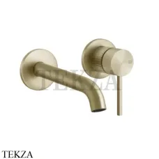 Gessi 316 MECCANICA Смеситель для раковины, внешняя часть 54286-727, Brushed Brass