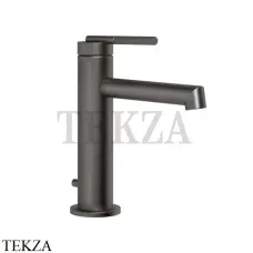 Gessi INGRANAGGIO Смеситель для раковины, с донным клапаном 63501-707, Black Metal Brushed