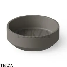 Dea Design Washbasins Раковина настольная круглая Solid Surface DD9096 430 3, Grey №3