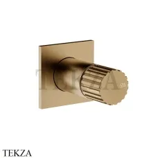 Gessi Incastri Смеситель-рычаг управления, внешняя часть 75109-726, Warm Bronze Br. PVD