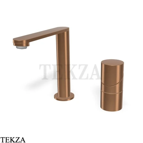 FIMA Carlo Frattini Slide Смеситель для раковины, с донным клапаном F5841ZS, бронза Brushed