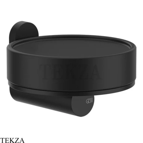 Gessi 316 ACCESSORIES Мыльница настенная, композит черный 54702-299, Black XL