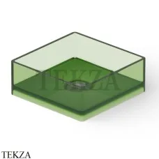 Dea Design Washbasins Раковина настольная квадратная Glasstech DD9008 400 R3, Emerald R3