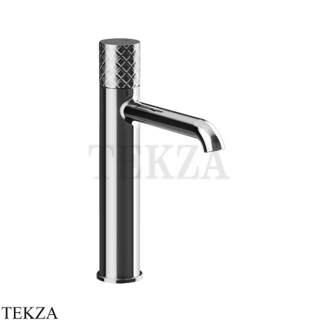 Gessi Habito INTRECCIO Смеситель для раковины средний, без донного клапана 70106-031, хром глянец