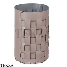 ADJ Bottega Корзина-ведро для мусора D22 см 2035.07/02, пепельная роза/устричный