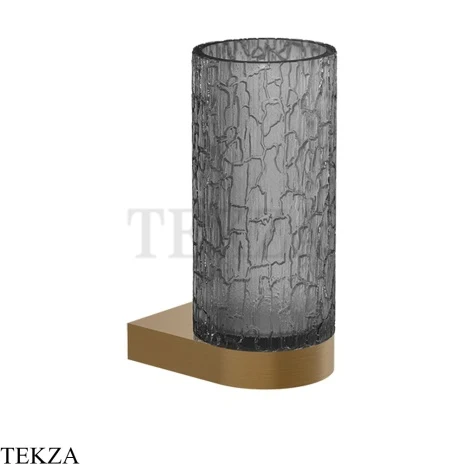 Gessi Incastri Стакан настенный, Light smoke 75407-791, бронза Deep