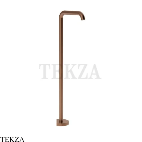 Gessi 316 BATH Излив для ванны напольный 54195-708, Copper Brushed PVD