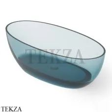 Dea Design Nature Ванна отдельностоящая овальная 170x80 Glasstech DD8647 1700 R11, Dark Blue R11