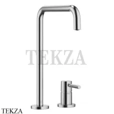 Dornbracht Meta Square Смеситель для кухни на два отверстия 32815861-93, Brushed Chrome