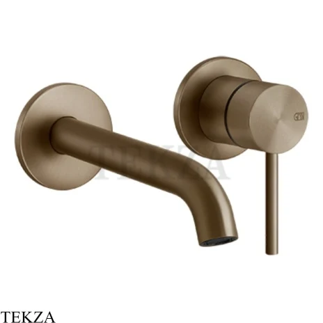 Gessi 316 FLESSA Смеситель для раковины, внешняя часть, 11-14 см 54083-761, Coffee Bronze Brushed PVD
