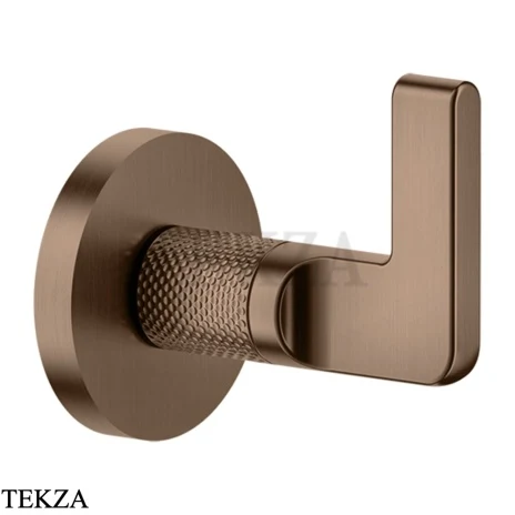 Gessi INCISO WELLNESS Запорный вентиль, внешняя часть 58263-708, Copper Brushed PVD