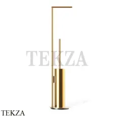 Decor Walther MIKADO MK SBK Стойка с ершиком и бумагодержателем 0522320, золото глянец