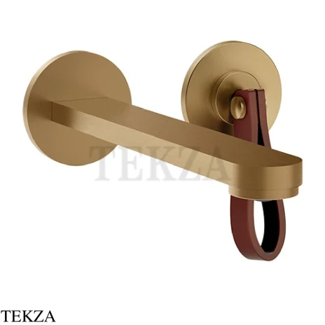 Gessi Pelle Laccetto Смеситель для раковины, внешняя часть, 78488-431, Red Cherry/ Bronze Br. PVD