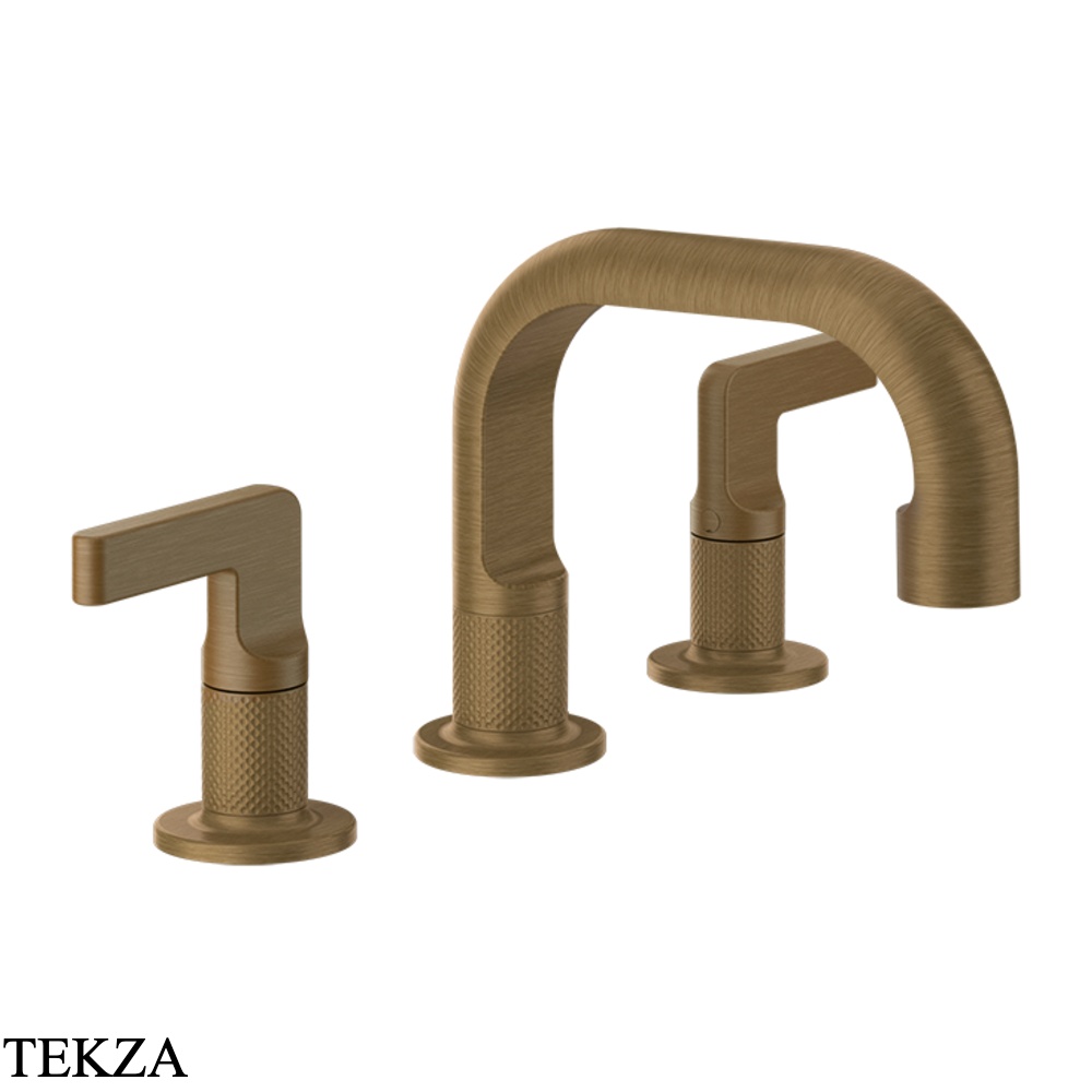 Gessi INCISO Смеситель для раковины, без гарнитура 58012-713, Antique Brass