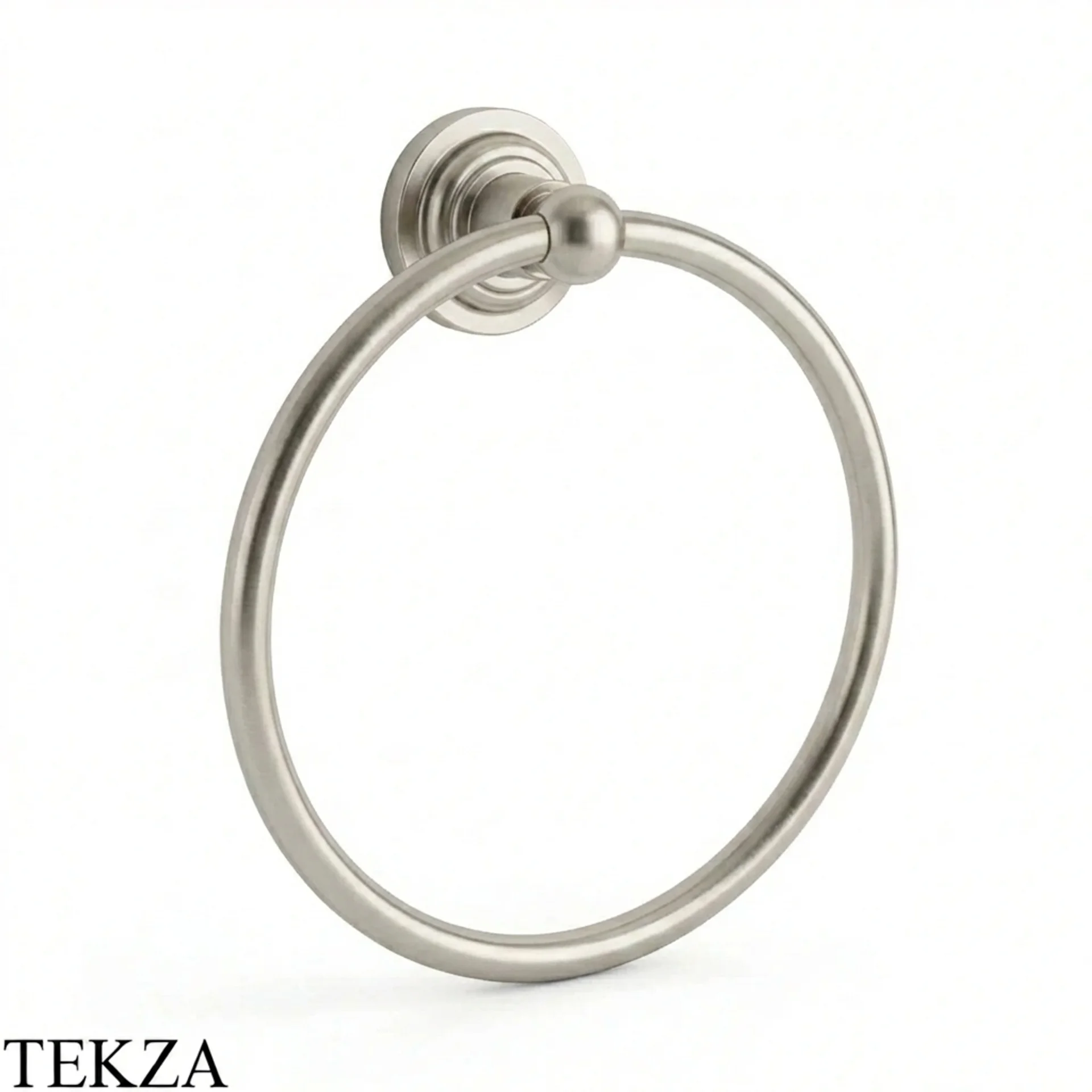 Nicolazzi Monte Croce Держатель для полотенца кольцевой 1485NS27, Satin nickel
