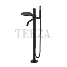Boheme Stick Смеситель для ванны напольный, комплект Stick 129-BB.3 Black LINEA