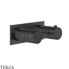 Gessi Ingranaggio-Anello Термостат для душа на планке, 3 потока, внешняя часть 63336-299, Black XL