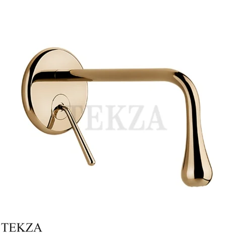 Gessi Goccia Смеситель для раковины, внешняя часть 33684-735, Warm Bronze PVD