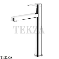 Keuco IXMO FLAT Смеситель для раковины 210, без донного клапана 59510013100, хром глянец