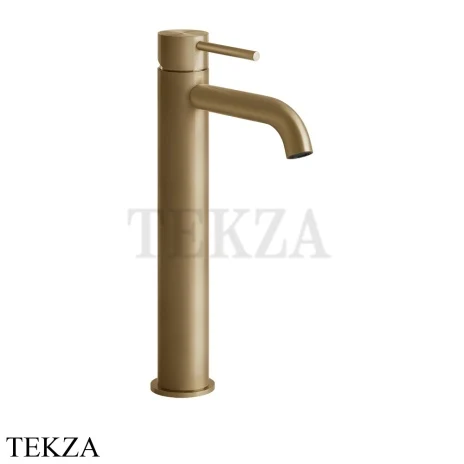 Gessi 316 FLESSA Смеситель для раковины, без сливного гарнитура 54009-726, Warm Steel Brushed PVD