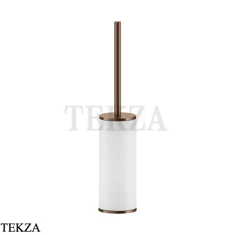 Gessi Inciso-Origini-Venti20 accessories Туалетный ершик напольный, белый 58543-708, Copper Brushed