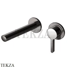 Keuco Edition 400 Смеситель для раковины 265, внешняя часть 51516130202, Хром черный шлифованный