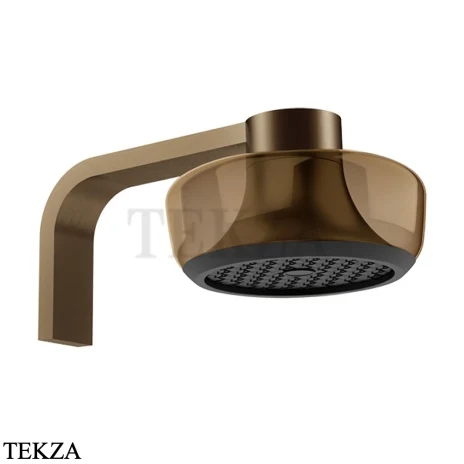 Gessi Haute Culture Shower Настенная душевая лейка со светодиодной подсветкой 57404-761, бронза Coffee