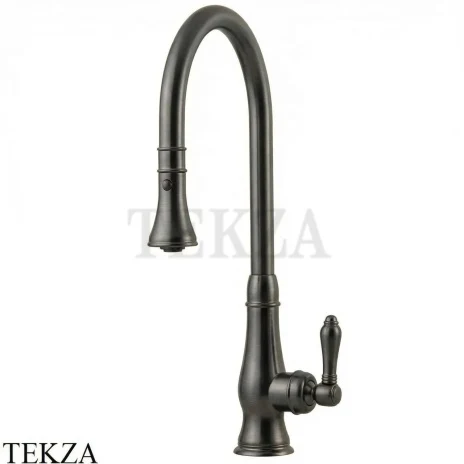 Nicolazzi Cucina Смеситель для кухни с выдвижным душем 3420NKN75P, Brushed black nichel