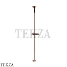 Gessi Goccia Штанга с держателем для душевой лейкой 33644-123, Copper глянец