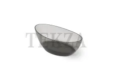Dea Design Ванна отдельностоящая 160x80 см DD8643 1600 R4 ,  Smoky Black R4