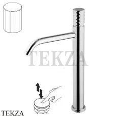 FIMA Carlo Frattini Spillo TECH V Смеситель для раковины, с донным клапаном F3031T/HXSVCR, хром глянец