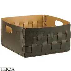 ADJ Bottega Корзина-ёмкость для мелочей 35x35 см 1045.55/40, оливковый/горчичный