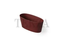 Dea Design Ванна отдельностоящая 158x70 см DD8602 1580 17 ,  Red Wine №17