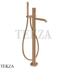 Gessi Habito RIGATO Смеситель для ванны напольный, внешняя часть 70528-726, Warm Bronze Br