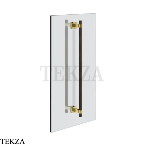 Gessi Jacqueline Полотенцедержатель для крепления на стекло, 60 см 77737-727, шампань Brushed