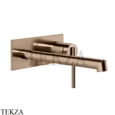 Gessi INGRANAGGIO Смеситель для раковины длинный, внешняя часть 63589-030, Copper глянец