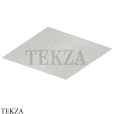 QuadroDesign Потолочная квадратная душевая лейка 34 см, SF040 AS, Brushed Stainless Steel