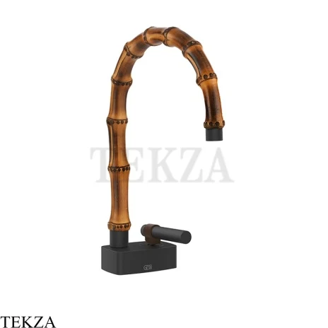 Gessi Jacqueline Смеситель для раковины, без донного клапана 77001-299, черный матовый