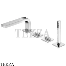 Keuco EDITION 11 Смеситель на борт ванны с изливом 22 см 51130010200, хром глянец