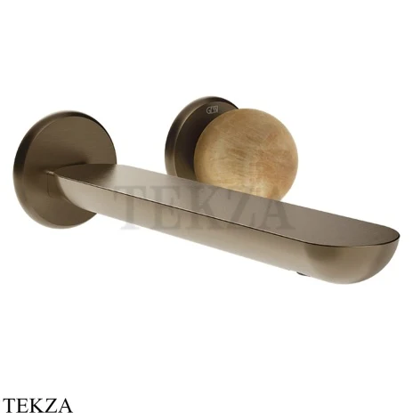 Gessi Perle Смеситель для раковины, внешняя часть 74388-761, бронза Coffee