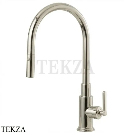 Nicolazzi Cucina Смеситель для кухни с выдвижным душем 3430NL, никель глянец