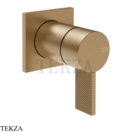 Gessi Inverso Diamantato Смеситель рычаг управления, внешняя часть 73619-791, Deep Bronze Brushed PVD