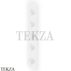 Zucchetti PAN Термостат для душа, 4 выхода, внешняя часть ZT28662.W1, белый goffrato