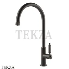 Gessi KITCHEN Venti20 Смеситель для кухни однорычажный 60620-707, Black Metal Brushed