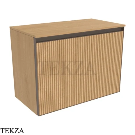 Flaminia Cubika модуль хранения подвесной 70×37×50 см, 1 ящик и внутренний ящик, натуральный дуб Rovere Naturale Greca